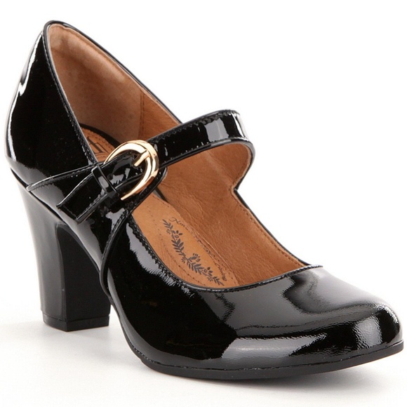 sofft patent leather heels